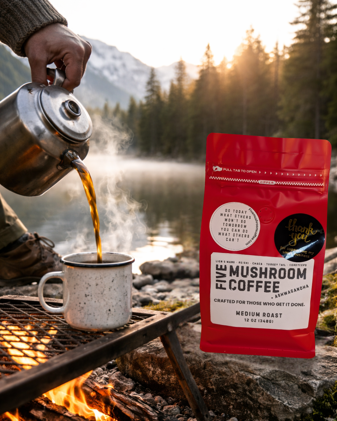 1-PACK Five Mushroom Coffee