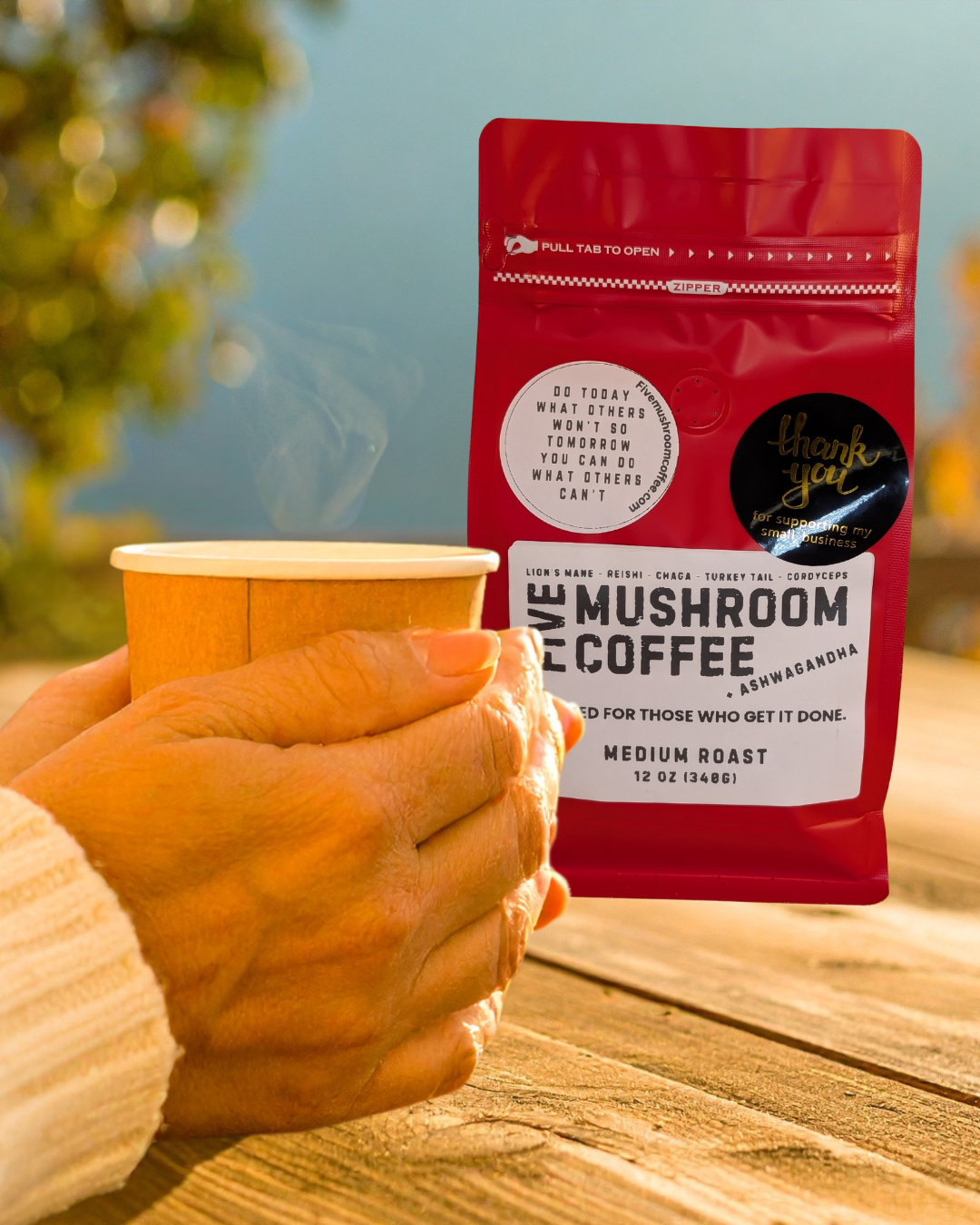1-PACK Five Mushroom Coffee